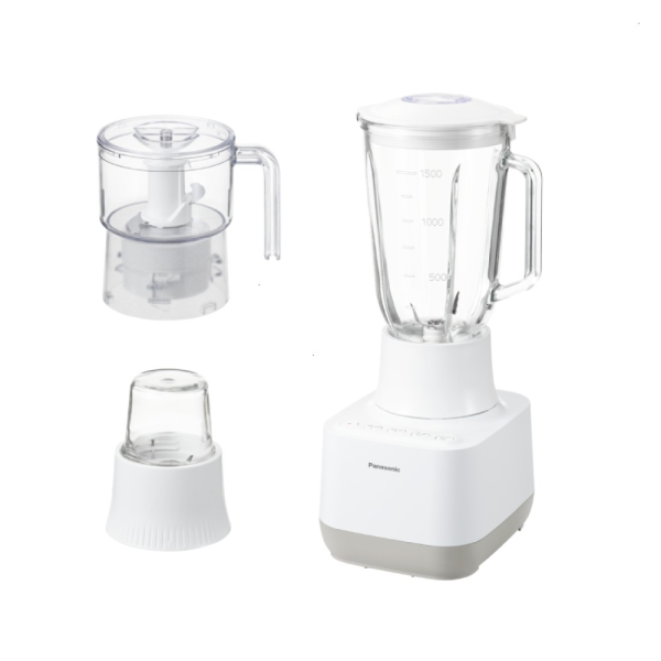 PANASONIC 2L Glass Blender 3 in 1 Chopper Dry Mill MX-MG53C1CSK | Smooth Ice Crushing - Image 6