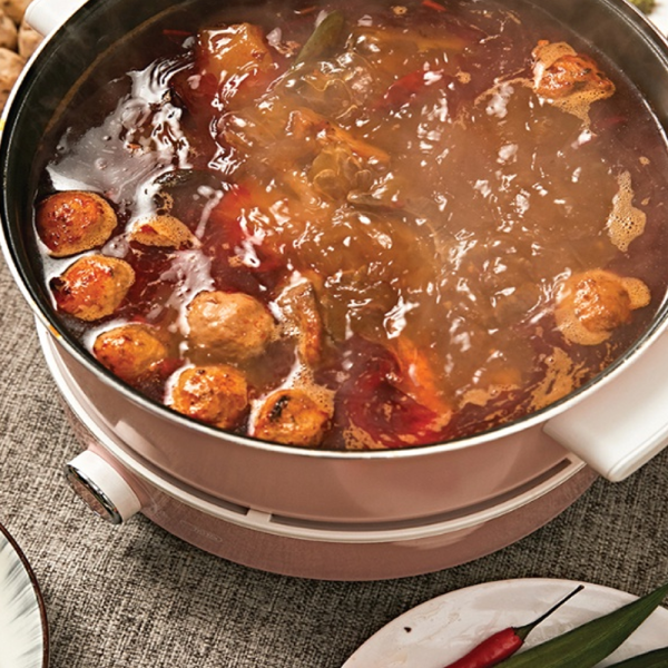 ELBA 5L Multi Cooker with Grill EMC-K5015(PK) | Removable Non-stick Pot, Grill Pan - Pink - Image 5