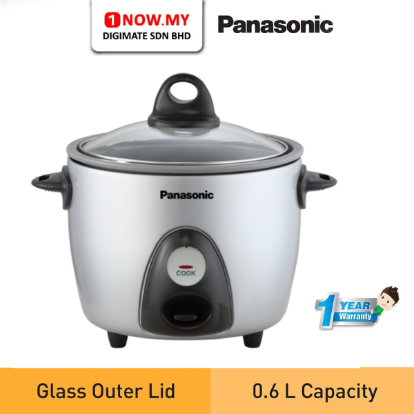 PANASONIC 0.6L Conventional Rice Cooker SR-G06LSK SR-G06FGLSK | Non-Stick Coated Pan