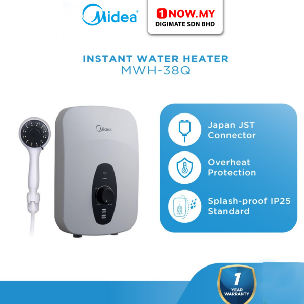 MIDEA Instant Water Heater MWH-38Q | No Pump