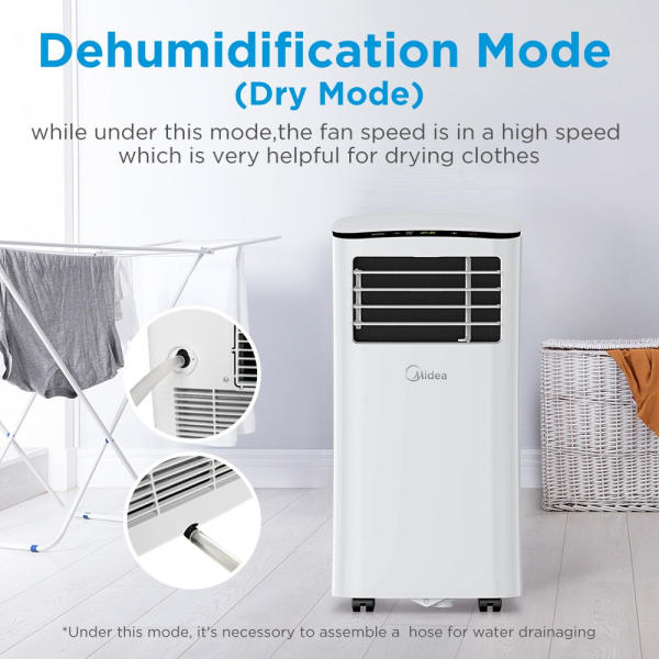 MIDEA 1HP Portable Air Conditioner MPH-09CRN1 - Image 5