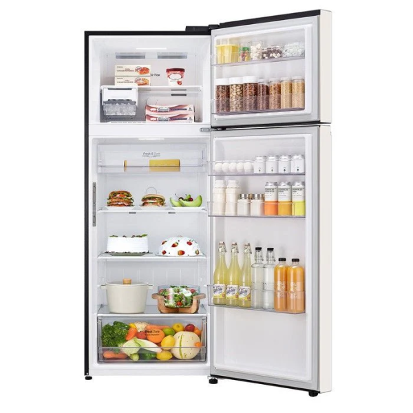 LG 493L Smart Inverter TMF Refrigerator GN-B452PBFK | 5 Star Energy Efficient Linear Cooling Nature Beige - Image 2