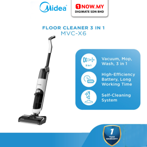 MIDEA Wet & Dry Vacuum Cleaner MVC-X6 | Great Floor Cleaner 3 In 1 With Self-Cleaning Function