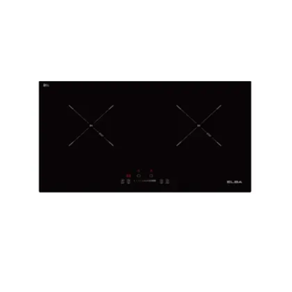 ELBA 2 Burners Induction Cooker Hob EIC-Q7092ST(BK) | Dual Cooking Zones 9 Power Level - Image 2
