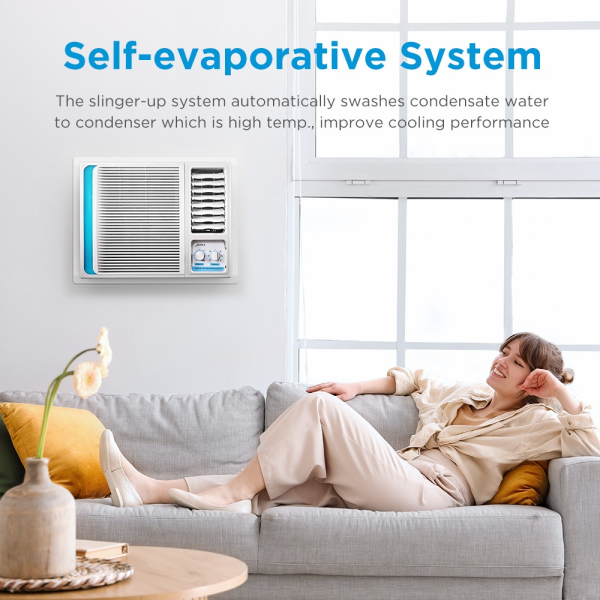 MIDEA 1.5HP Non-Inverter Window Air Conditioner MWF-13CMN8 [Pre Order] - Image 6