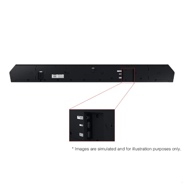 SAMSUNG 3.1.2ch Q-series Soundbar HW-Q700D | Wireless Dolby Atmos - Image 3