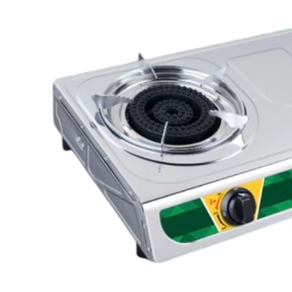 MILUX 2 Burners Gas Cooker MSS-2140 | Stainless Steel Body - Image 3