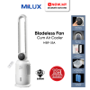 MILUX Zefiro Bladeless Fan & Air Cooler MBF-35AC | Stylish Efficient Cooling Solution DC Motor 