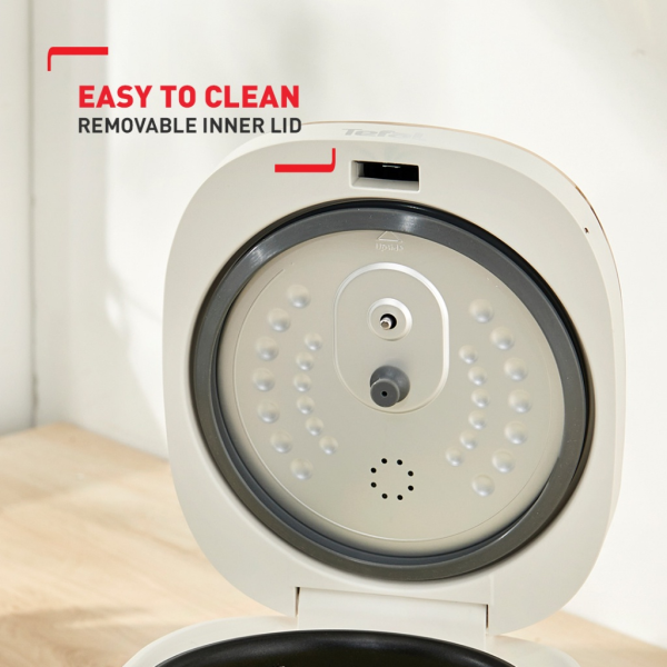 TEFAL 0.7L Rice Mate Mini Fuzzy Logic Rice Cooker RK515165 - Image 3