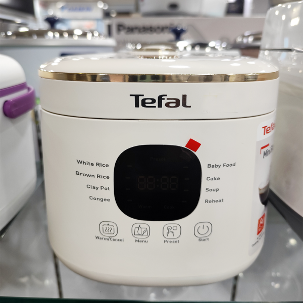 TEFAL 0.7L Rice Mate Mini Fuzzy Logic Rice Cooker RK515165 - Image 9