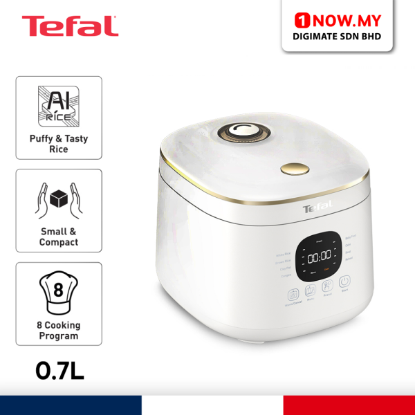 TEFAL 0.7L Rice Mate Mini Fuzzy Logic Rice Cooker RK515165