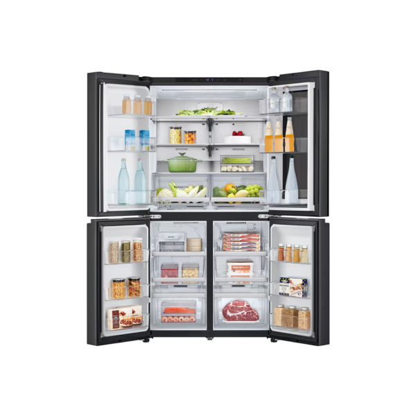 LG 601L Inverter InstaView French Door Fridge GC-V24FFCHB | Energy Efficient Elegant Matte Black Finish - Image 2