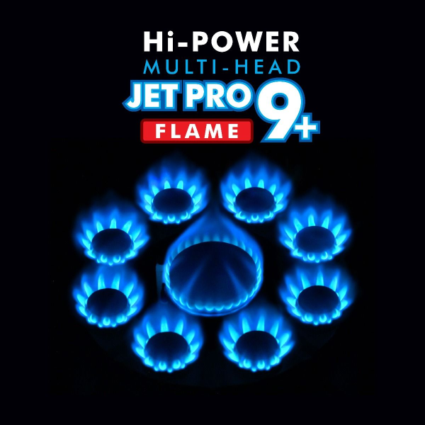 MILUX 2 Burners Esthetique Gas Hob MGH-F288L | Strong Tempered Glass - Image 5
