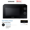 SAMSUNG 20L Solo Microwave Oven MS20A3010L | Stylish Full Glass Door