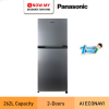 PANASONIC 262L Inverter TMF Refrigerator NR-TV261APSM | 5 Star Energy Efficient 2 Door