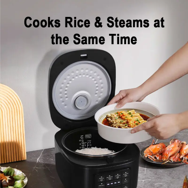 PANASONIC 1.8L Microcomputer Rice Computer SR-DA182KSK | Non Stick Easy Cooking 3 Star Energy Saving - Image 6
