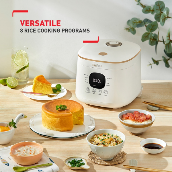 TEFAL 0.7L Rice Mate Mini Fuzzy Logic Rice Cooker RK515165 - Image 5