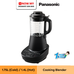 PANASONIC 1.75L (Cold) 1.4L (Hot) Cooking Blender MX-HG6401KSK | Powerful Cold Hot Touch Control