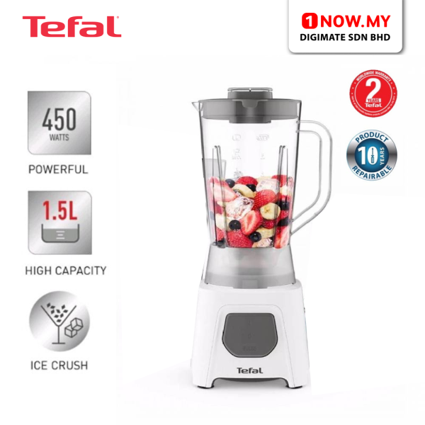 TEFAL 1.5L Uno Blender BL2B0165 | Powerful Durable Ice Crushing Juice Blend