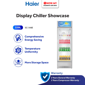 HAIER 339L Display Chiller Showcase SC-348E​​​​​​​ | Energy Saving