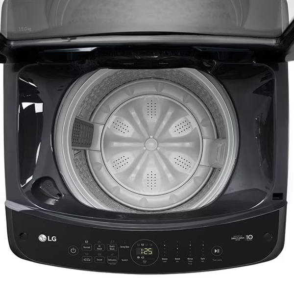 LG 15kg Inverter Top Load Washer T2515VBTB | Turbo Drum Smart Motion 5 Star Energy Efficient - Image 4