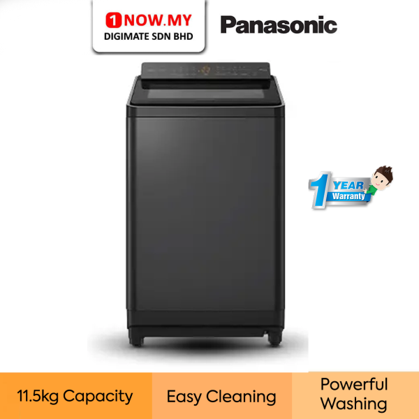 PANASONIC 11.5kg Inverter Top Load Washing Machine NA-FD115X3BT | Powerful Clean Convenient