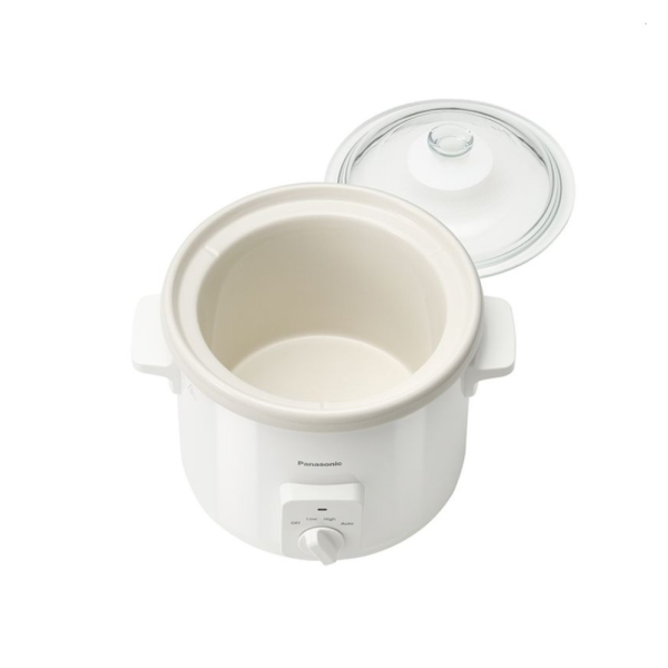 PANASONIC 3L Slow Cooker NF-N31AWSK | Efficient Cooking Multi Recipes 3 Heat Settings - Image 3