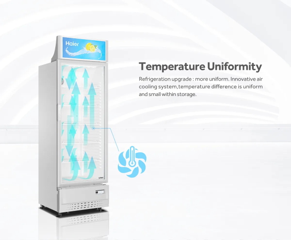 HAIER 339L Display Chiller Showcase SC-348E​​​​​​​ | Energy Saving (Pre Order) - Image 4