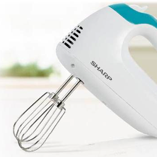 SHARP 300W Hand Mixer 5 Speeds With Turbo Function EMH55WH - Image 3