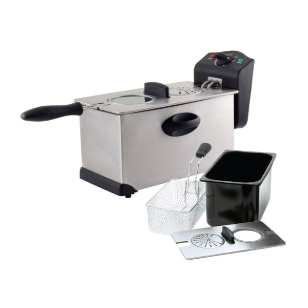 FABER 3L Deep Fryer FDF 2038 | Dishwasher Safe (Pot & Lid) Easy Handle - Image 2