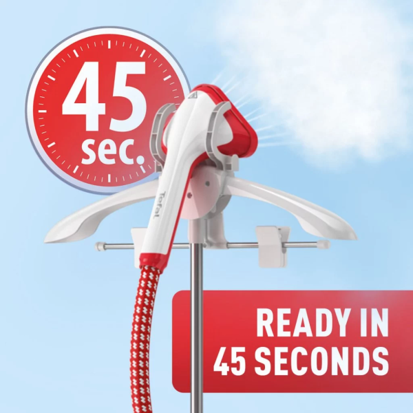 TEFAL 1800W Pro Style One Garment Steamer IT2440M0 | Easy Efficient - Image 3