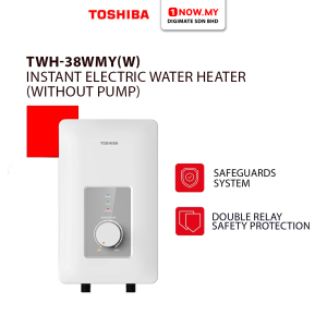 TOSHIBA Instant Electric Water Heater (Without Pump) TWH-38WMY(W)