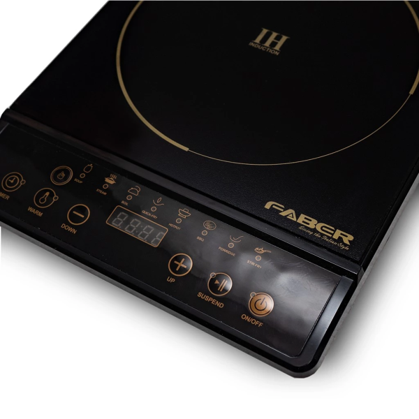 FABER 1 Burner Induction Cooker FIC LESTO 2010S | FREE Stainless Steel Pot 8 Preset Functions - Image 4