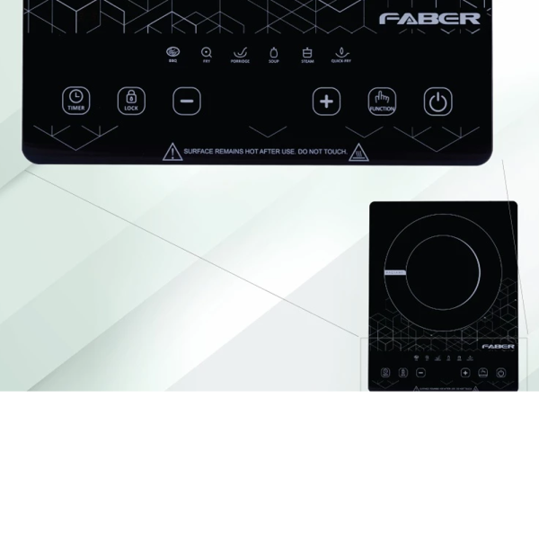 FABER 1 Burner Multifunction  Ceramic Induction Cooker FCC XERA MF30 - Image 4