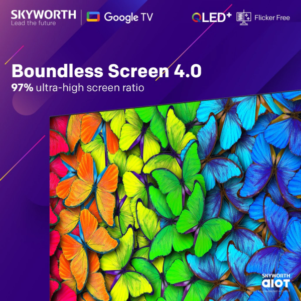 SKYWORTH 50" SUE8000 QLED 4K UHD Google TV ​​​​​​​ 50SUE8000 | Eye Care - Image 5