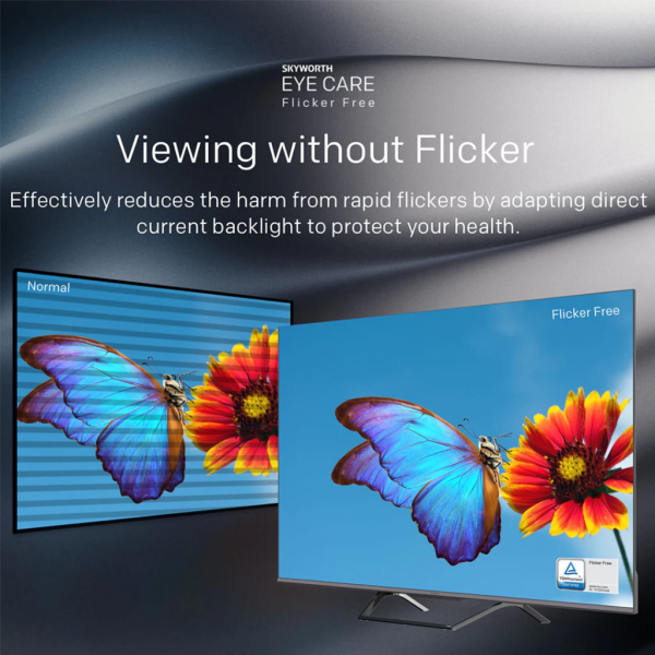 SKYWORTH 50" SUE8000 QLED 4K UHD Google TV ​​​​​​​ 50SUE8000 | Eye Care - Image 3