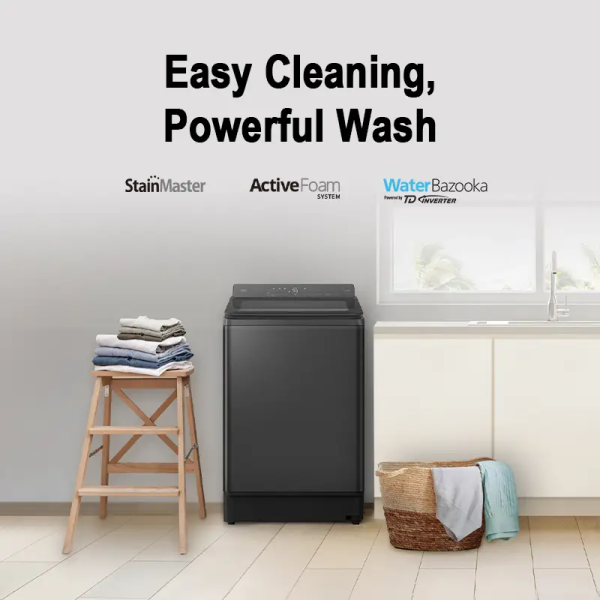PANASONIC 15.5kg Inverter Top Load Washer NA-FD155X3BT | 4 Star Energy Efficient - Image 7