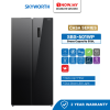 SKYWORTH 556L Casa Series ProSilent Inverter SBS Refrigerator SBS-501WP | No Frost Energy Efficient