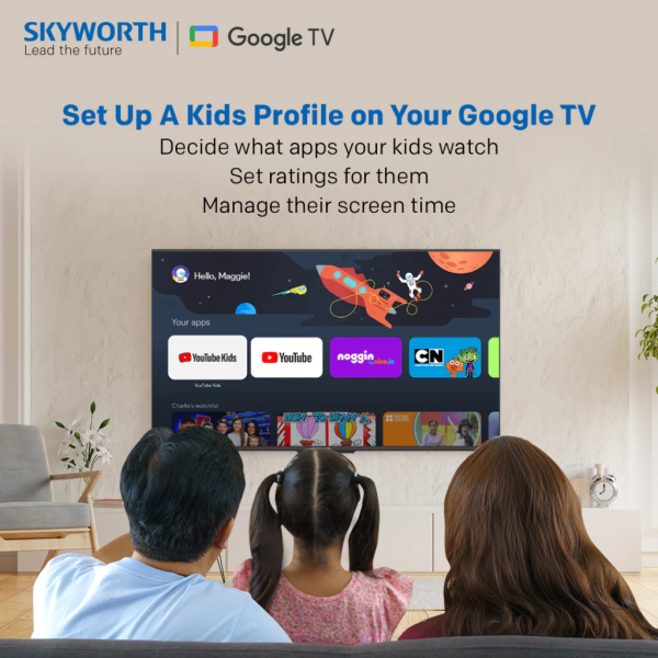 SKYWORTH 50" SUE8000 QLED 4K UHD Google TV ​​​​​​​ 50SUE8000 | Eye Care - Image 6