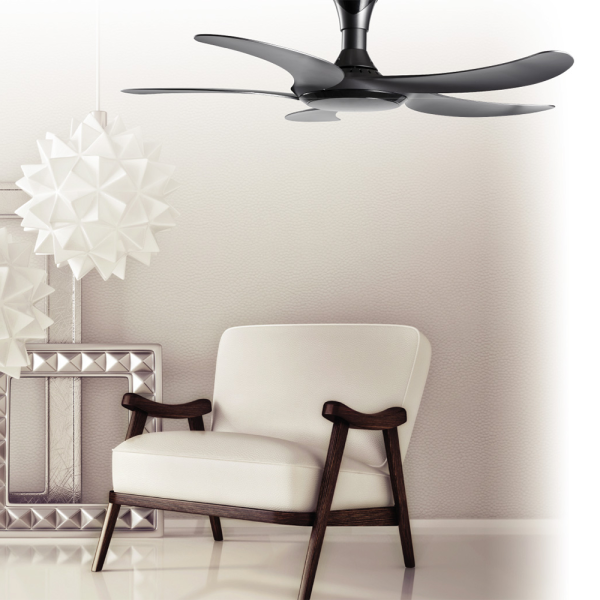 SHARP 56" Wafu 5 Blade Ceiling Fan Remote Control PJC116BK | Energy Saving - Image 5