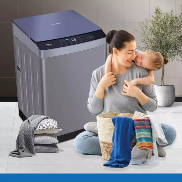 SKYWORTH 8kg Inverter Top Load AI Washer T80S24NJ | 3 Star Energy Efficient - Image 4