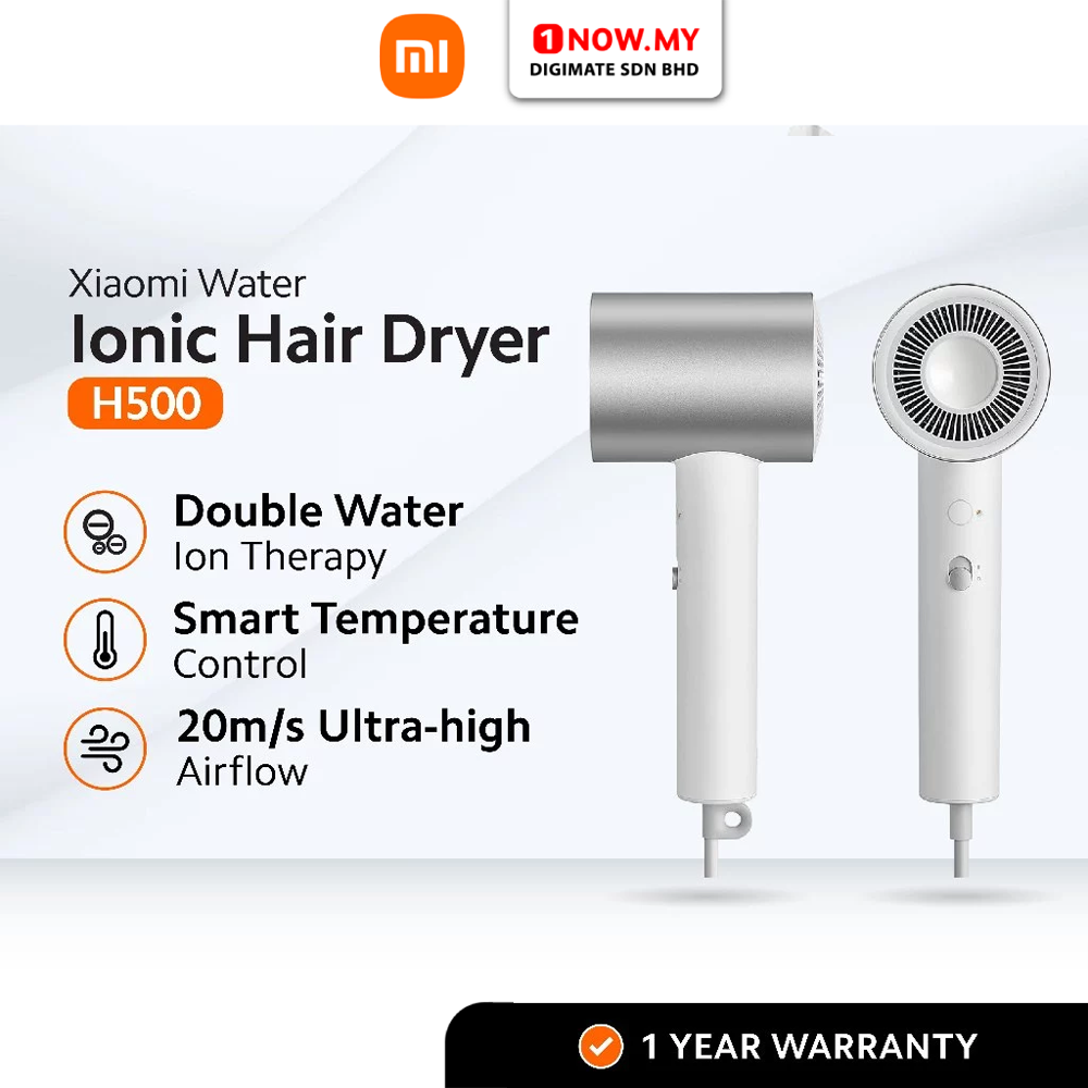 XIAOMI H500 Ionic Hair Dryer BHR5045HK | Hot Cold Air Smart Temperature ...