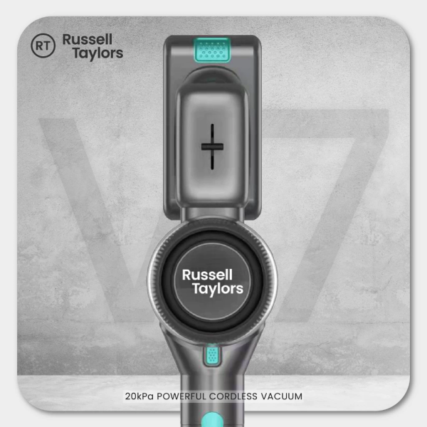 RUSSELL TAYLORS Vacuum Cleaner Cordless Cyclone Stick V7 | Efficient DC Motor - Image 2