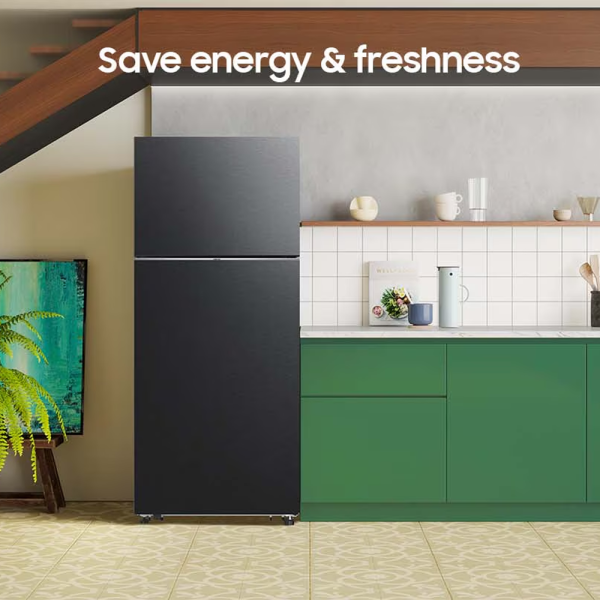 SAMSUNG 530L Inverter SmartThings AI Energy TMF Refrigerator (Black) RT53DG7A64B1ME | 4 Star Save Energy Intelligently - Image 8