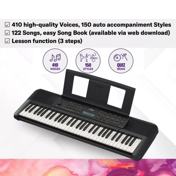 YAMAHA E Series 61 Keys Portable Music Keyboard PSR-E283 [Pre-Order] - Image 5