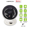 NIPPON 8" Air Circulator Fan NACF-802 | Durable Motor 3 Speed