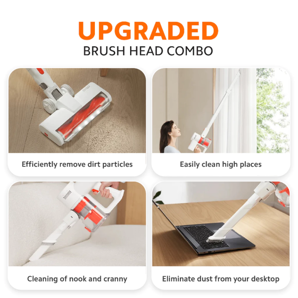 XIAOMI 2-in-1 Cordless Handheld Stick Vacuum Cleaner G20 Lite BHR8195EU | 18000Pa Strong Suction - Image 8
