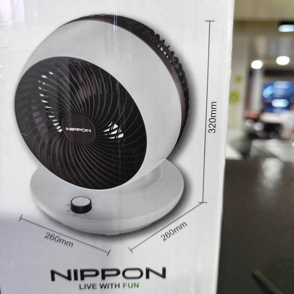 NIPPON 8" Air Circulator Fan NACF-802 | Durable Motor 3 Speed - Image 7