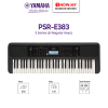 YAMAHA E Series 61 Keys Portable Music Keyboard PSR-E383 