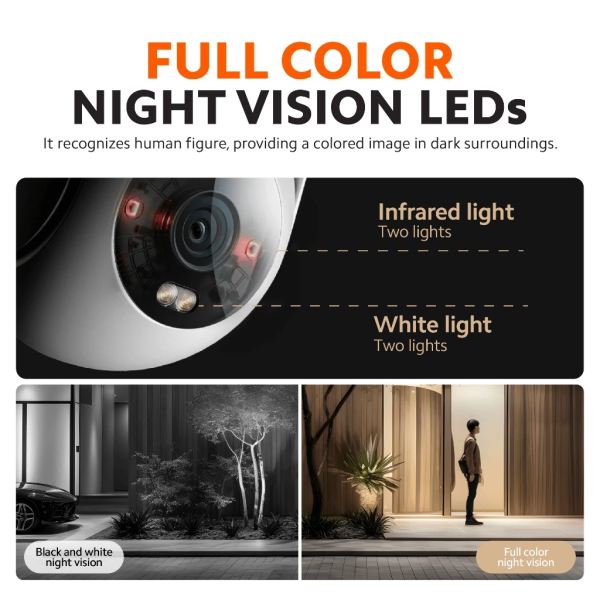 XIAOMI Outdoor Camera CCTV CW400 | 4MP 2.5K UHD | 360° Horizontal & 160° Vertical View | Time-Laps - Image 2